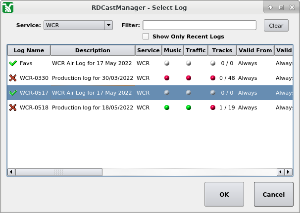 /Autres/Rivendellaudio/raw/commit/1bb2b152e1f8a2157d4ac988f64055fb495bbd4a/docs/opsguide/rdcastmanager.select_log_dialog.png